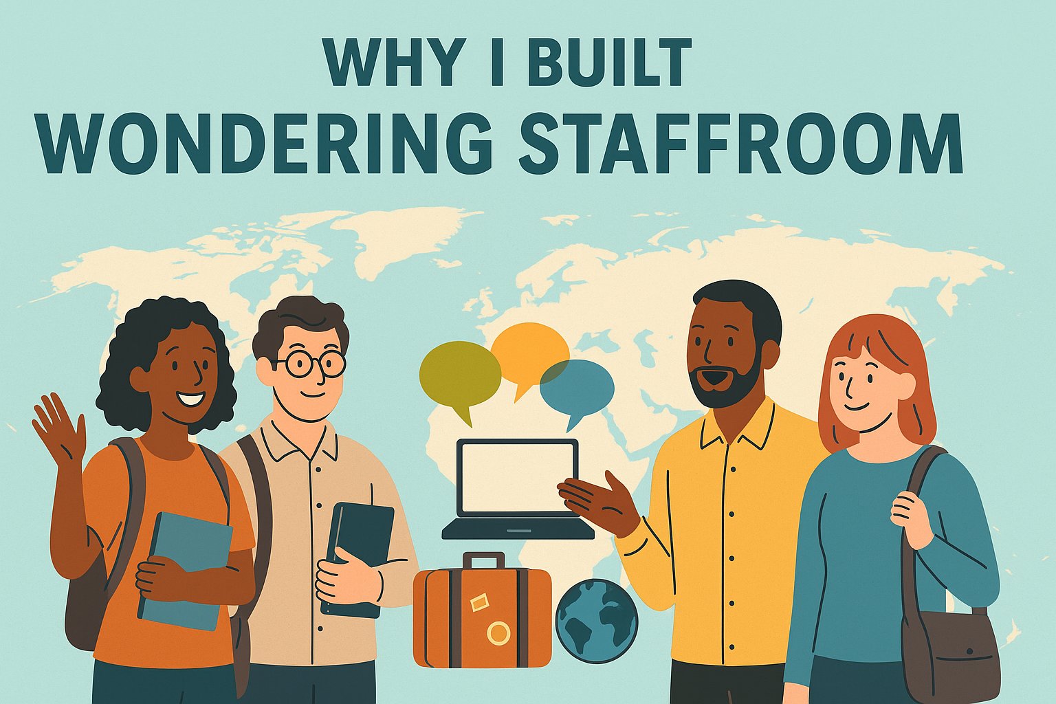 Why I Built Wondering Staffroom Blog Banner