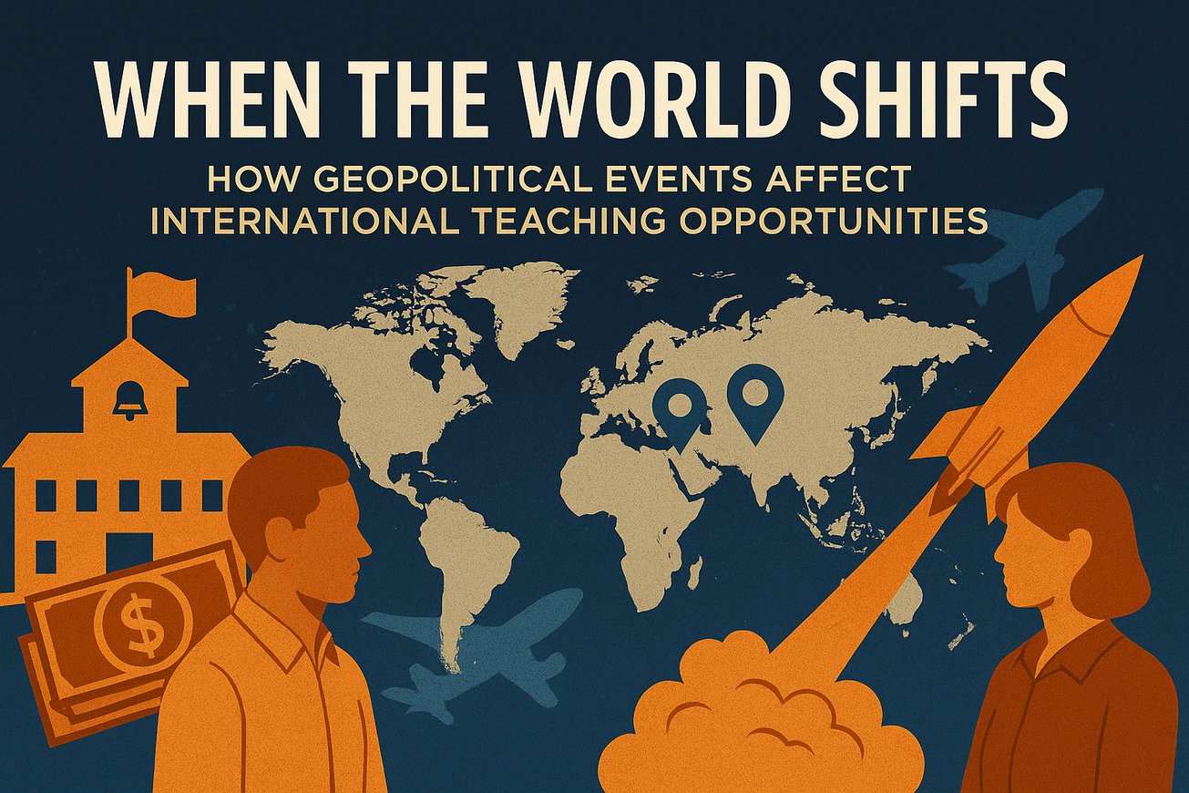 When the World Shifts How Geopolitical Events Affect International Teaching Opportunities   Wondering Staffroom